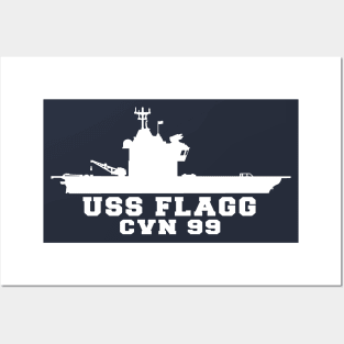 USS Flagg  2 Posters and Art